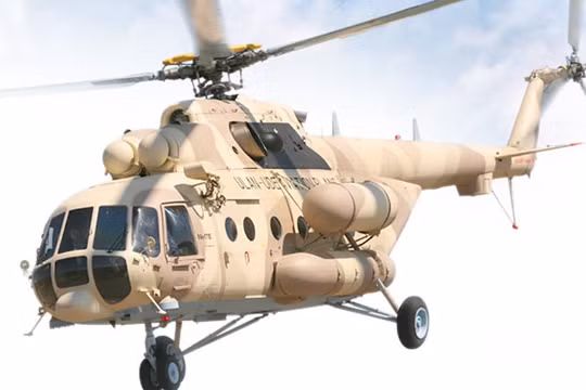 Máy bay trực thăng Mi-17V-5 của Nga. Ảnh: Sputnik