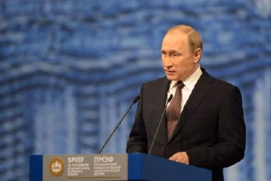 Tổng thống Nga Vladimir Putin. Ảnh: Tân Hoa xã/Cankao