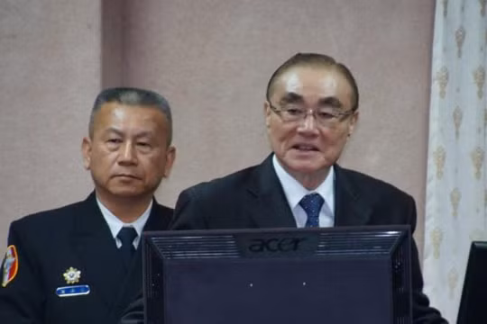 Bộ trưởng Quốc phòng Đài Loan Phùng Thế Khoan (ảnh tư liệu)