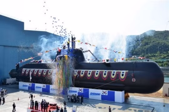 Tàu ngầm thông thường AIP Type 214 của Hải quân Hàn Quốc. Hàn Quốc có thể chuyển nhượng công nghệ khi xuất khẩu vũ khí. Ảnh: Sina