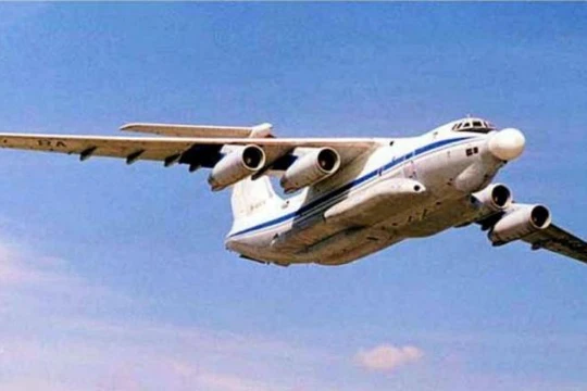 Máy bay A-60 lắp hệ thống vũ khí laser Nga. Ảnh: Cankao