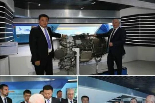 Phó Thủ tướng thứ nhất Ukraine X. Kubiv đến thăm Công ty TNHH Đầu tư ngành hàng không Thiên Kiêu