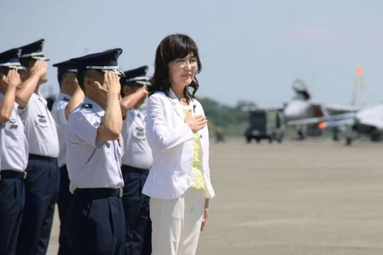 Bà Tomomi Inada, Bộ trưởng Quốc phòng Nhật Bản. Ảnh: Japantimes