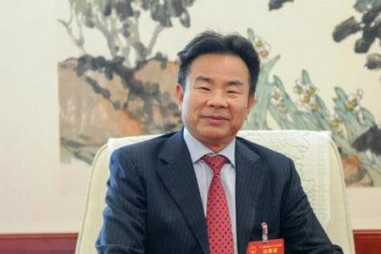 Tiêu Kiệt, nhân vật được Trung Quốc dựng lên làm người đứng đầu cái gọi là "thành phố Tam Sa". Ảnh: Báo Nhân Dân, Trung Quốc.