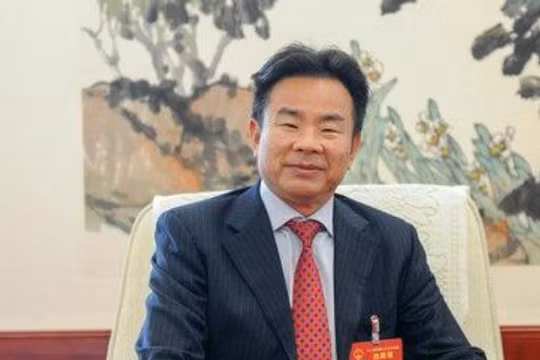 Tiêu Kiệt, nhân vật được Trung Quốc dựng lên làm người đứng đầu cái gọi là "thành phố Tam Sa". Ảnh: Báo Nhân Dân, Trung Quốc.