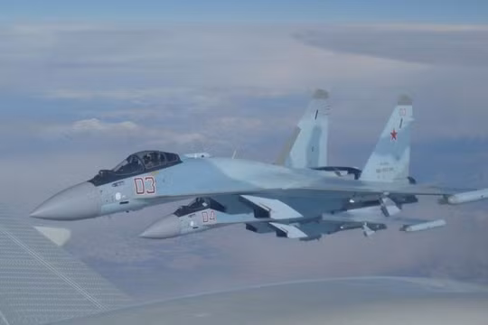 Máy bay chiến đấu Su-35S Nga. Ảnh: Cankaof