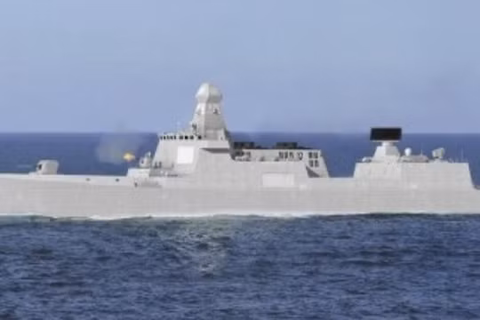 Tàu khu trục Type 055 tương lai của Trung Quốc. Ảnh: Sina
