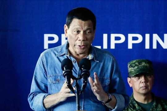 Tổng thống Philippines Rodrigo Duterte. Ảnh: UDN.