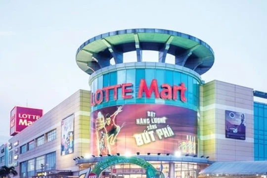Siêu thị của Tập đoàn Lotte Hàn Quốc ở Việt Nam.