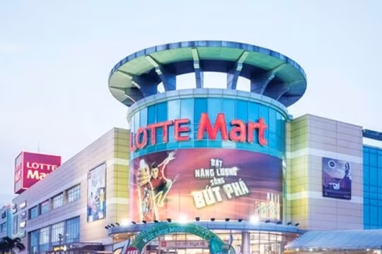 Siêu thị của Tập đoàn Lotte Hàn Quốc ở Việt Nam.
