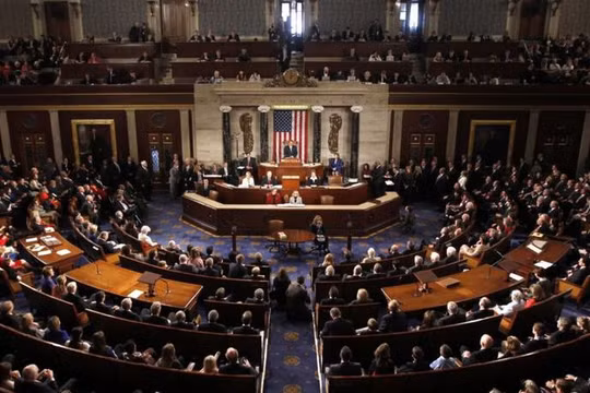 Hạ viện Mỹ. Ảnh: VOA