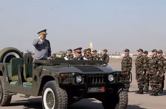 Quân đội Morocco.