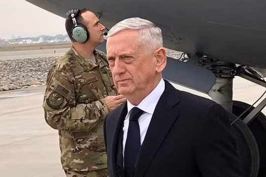 Bộ trưởng Quốc phòng Mỹ James Mattis. Ảnh: Pinterest.