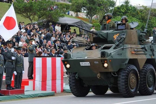 Lực lượng Phòng vệ Nhật Bản. Ảnh: Sina.