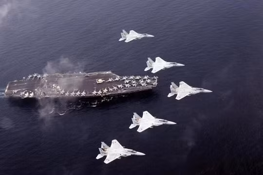 Từ ngày 1 - 3/6/2017, Mỹ và Nhật Bản tiến hành tập trận chung ở biển Nhật Bản. Ảnh: Guancha