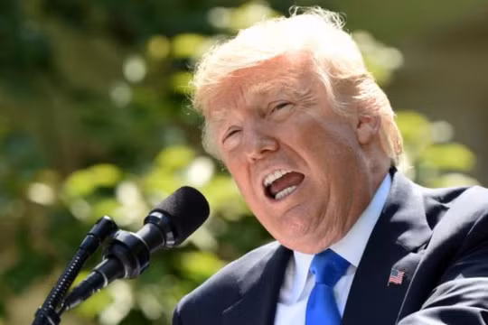 Ngày 21/8/2017, Tổng thống Mỹ công bố chiến lược mới đối với Afghanistan. Ảnh: Cankao.