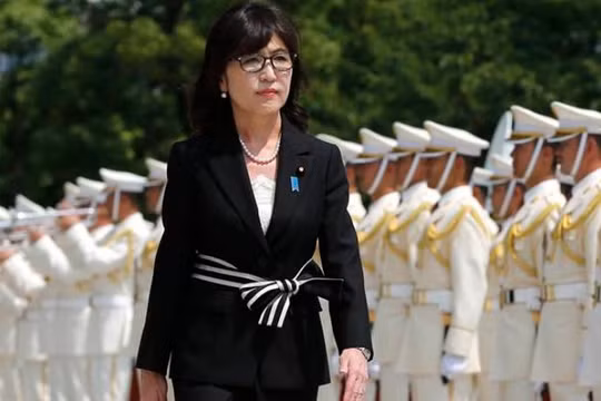 Bà Tomomi Inada, Tân Bộ trưởng Quốc phòng Nhật Bản. Ảnh: Indiaexpress