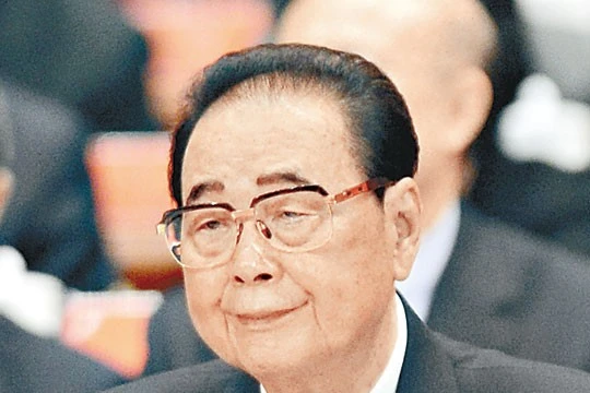 Lý Bằng, cựu Thủ tướng Trung Quốc. Ảnh: Thời báo Tự do Đài Loan.