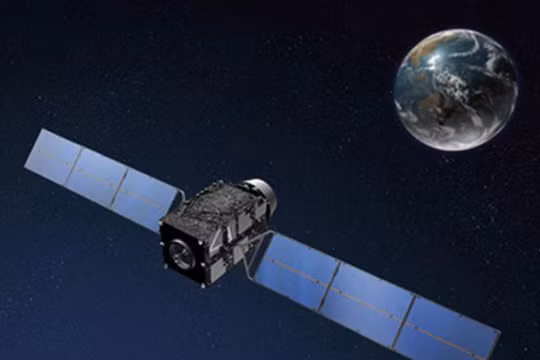 Vệ tinh Michibiki Nhật Bản. Ảnh: JAXA.