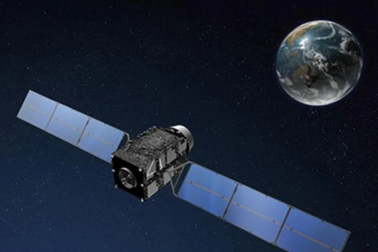 Vệ tinh Michibiki Nhật Bản. Ảnh: JAXA.