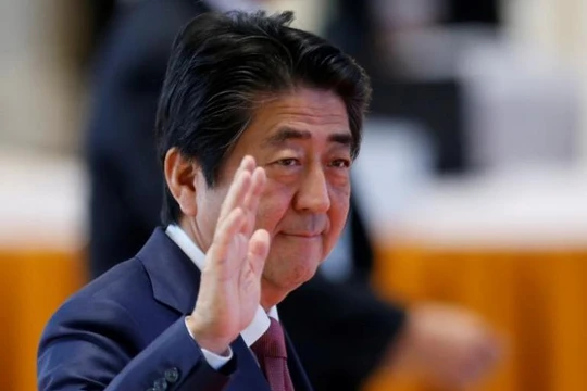 Thủ tướng Nhật Bản Shinzo Abe. Ảnh: Reuters