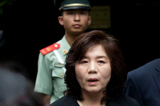 Bà Choe Son-hui, Đặc phái viên Bộ Ngoại giao Triều Tiên. Ảnh: VOA