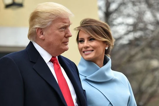 Tân Tổng thống Mỹ Donald Trump và Đệ nhất phu nhân Mỹ Melania Trump
