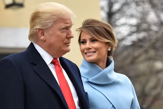 Tân Tổng thống Mỹ Donald Trump và Đệ nhất phu nhân Mỹ Melania Trump