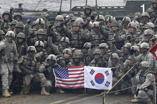 Liên quân Mỹ - Hàn Quốc (ảnh minh họa).