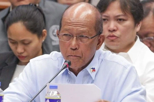 Bộ trưởng Quốc phòng Philippines Delfin Lorenzana. Ảnh: Philstar.