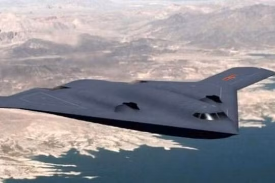 Máy bay ném bom chiến lược tương lai của Trung Quốc do cộng động mạng vẽ. Ảnh: Sohu