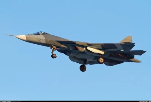 Máy bay chiến đấu tàng hình thế hệ thứ năm T-50 Nga (ảnh tư liệu)