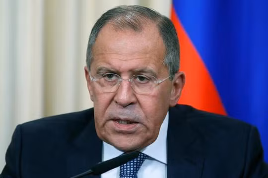 Ngoại trưởng Nga Sergei Lavrov. Ảnh: Reuters