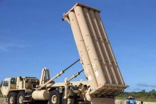 Hệ thống phòng thủ khu vực tầm cao đoạn cuối (THAAD) Mỹ. Ảnh: Sina