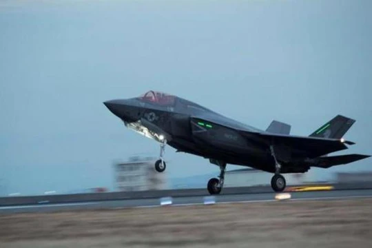 Mỹ đã triển khai máy bay chiến đấu tàng hình F-35 ở khu vực Đông Bắc Á. Ảnh: Sina