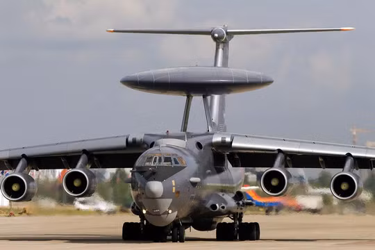 Máy bay cảnh báo sớm A-50U Nga. Ảnh: Airliners