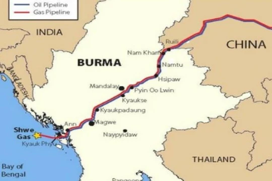 Trung Quốc tái khởi động dự án đường ống dẫn dầu ở Myanmar (ảnh tư liệu)