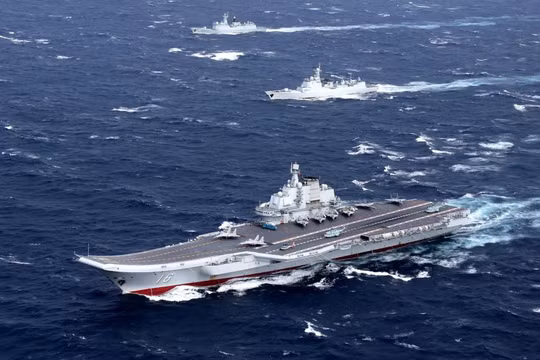 Cụm tác chiến tàu sân bay Liêu Ninh của Trung Quốc rập khuôn mô hình Mỹ