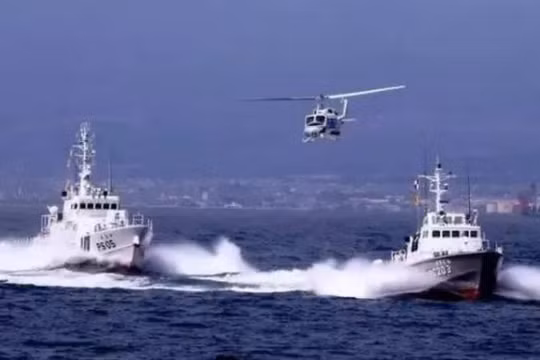 Nhật Bản kiên quyết bảo vệ chủ quyền đảo Senkaku. Ảnh: Thời báo Hoàn Cầu, Trung Quốc.