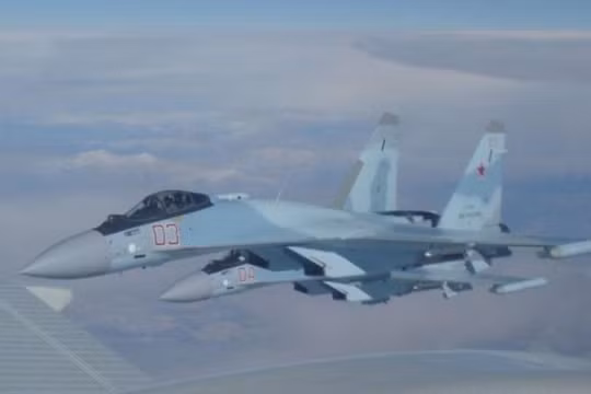 Máy bay chiến đấu Su-35 Nga. Ảnh: Cankao.