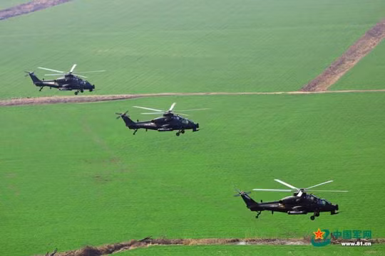 Máy bay trực thăng vũ trang Z-10 Trung Quốc. Ảnh: Cankao