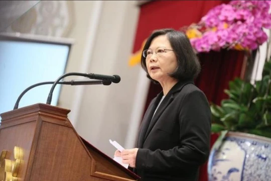 Nhà lãnh đạo Đài Loan, bà Thái Anh Văn. Ảnh: newsgogogo