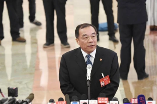 Ông Dương Hiểu Độ, Trưởng Ban Giám sát, Quốc vụ viện Trung Quốc. Ảnh: CCDI