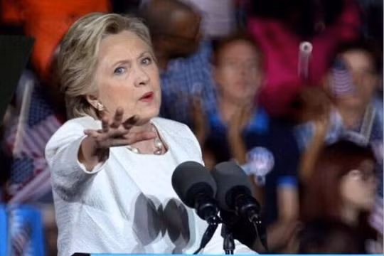 Bà Hillary Clinton, cựu Ngoại trưởng Mỹ, ứng cử viên Tổng thống của Đảng Dân chủ Mỹ. Ảnh: Sina