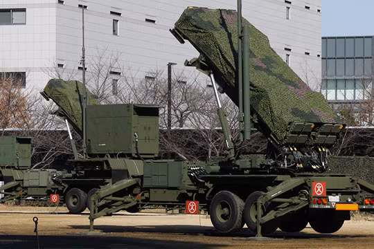 Tên lửa phòng thủ của Nhật Bản.