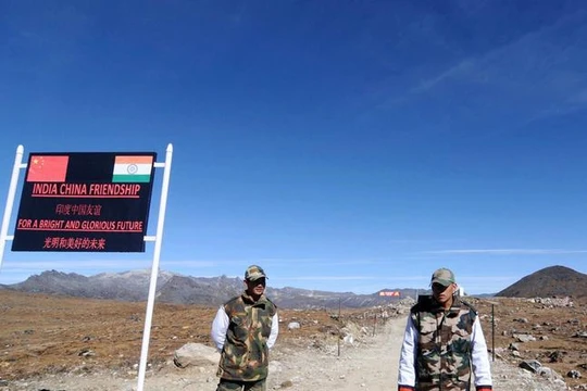 Đối đầu Trung - Ấn ở khu vực biên giới ngày càng gia tăng. Ảnh: AFP/Dwnews