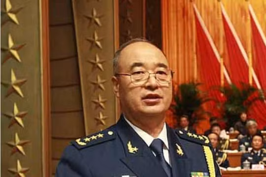 Thượng tướng Hứa Kỳ Lượng, Phó Chủ tịch Quân ủy Trung ương Trung Quốc. Ảnh: Chinanews/Mingjingnews