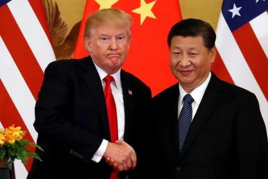 Mỹ và Trung Quốc đang cạnh tranh ngôi vị số 1 thế giới. Ảnh: Reuters.