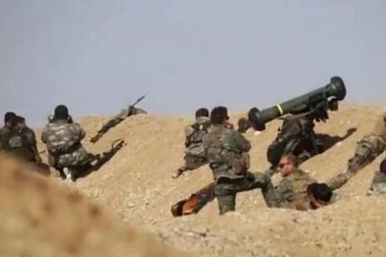 Lực lượng đặc nhiệm nước ngoài tham chiến ở Syria. Ảnh: Tin tức Tham khảo, Trung Quốc.