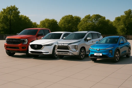 Top 10 ô tô bán chạy quý I xáo động bởi những "gương mặt" mới